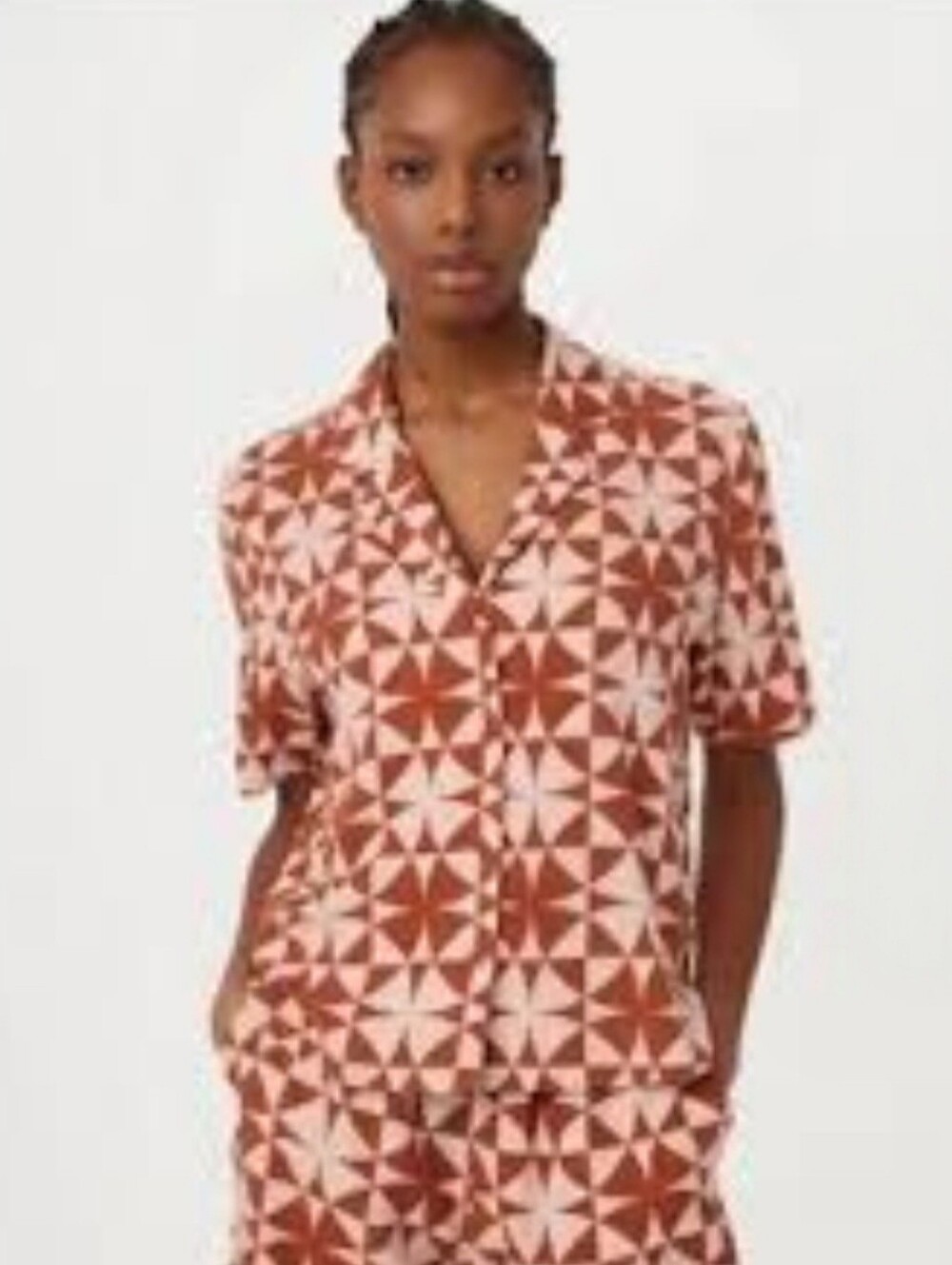 Frank And Oak "Annie" Camp Collar Blouse